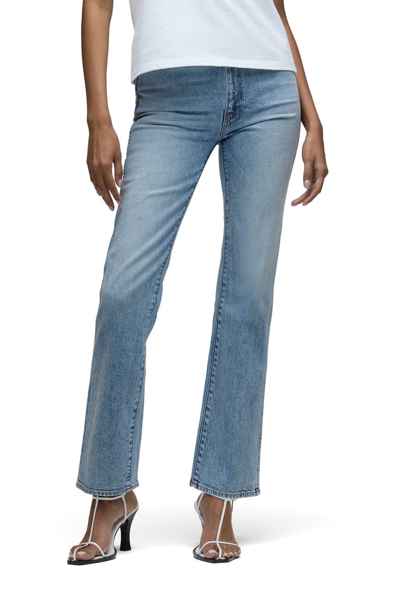 Breaux High Rise Straight Leg Jeans, Main, color, ENVIE