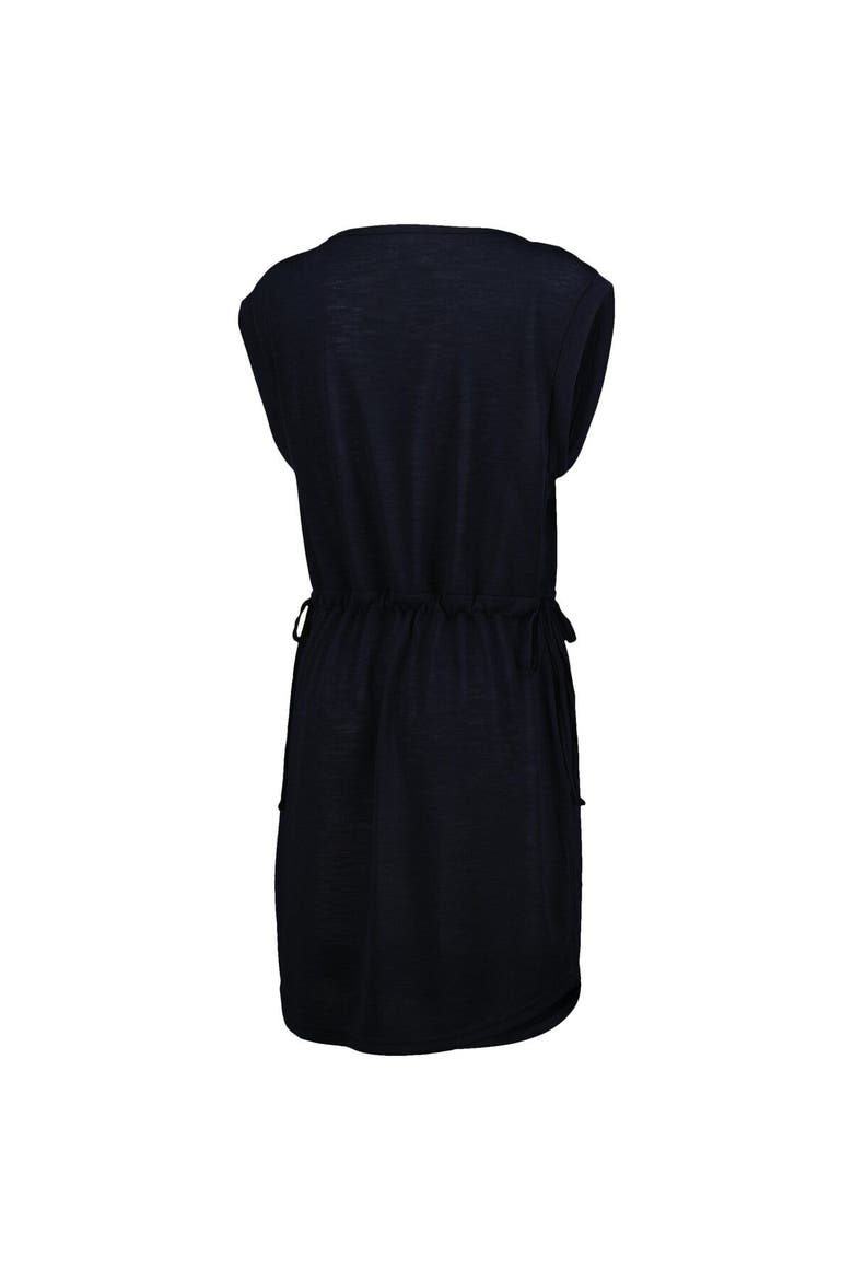 Women's G-III 4Her by Carl Banks Navy Chicago Bears G.O.A.T. Swimsuit Cover-Up, Alternate, color, Navy