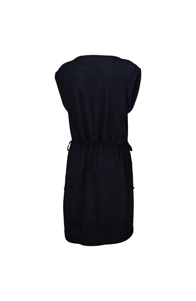 G-III 4HER BY CARL BANKS Women's G-III 4Her by Carl Banks Navy Chicago Bears G.O.A.T. Swimsuit Cover-Up, Alternate, color, 