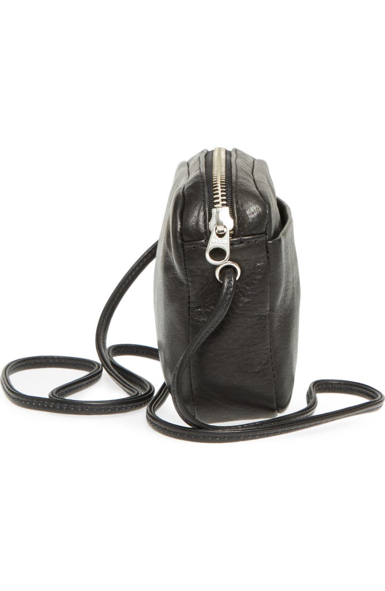 Baggu 'Mini' Pebbled Leather Crossbody, Alternate, color,