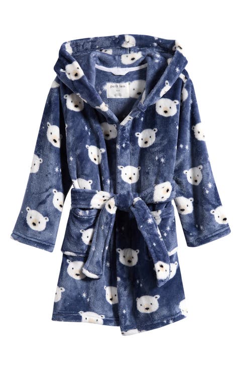Kids' Polar Bear Plush Robe