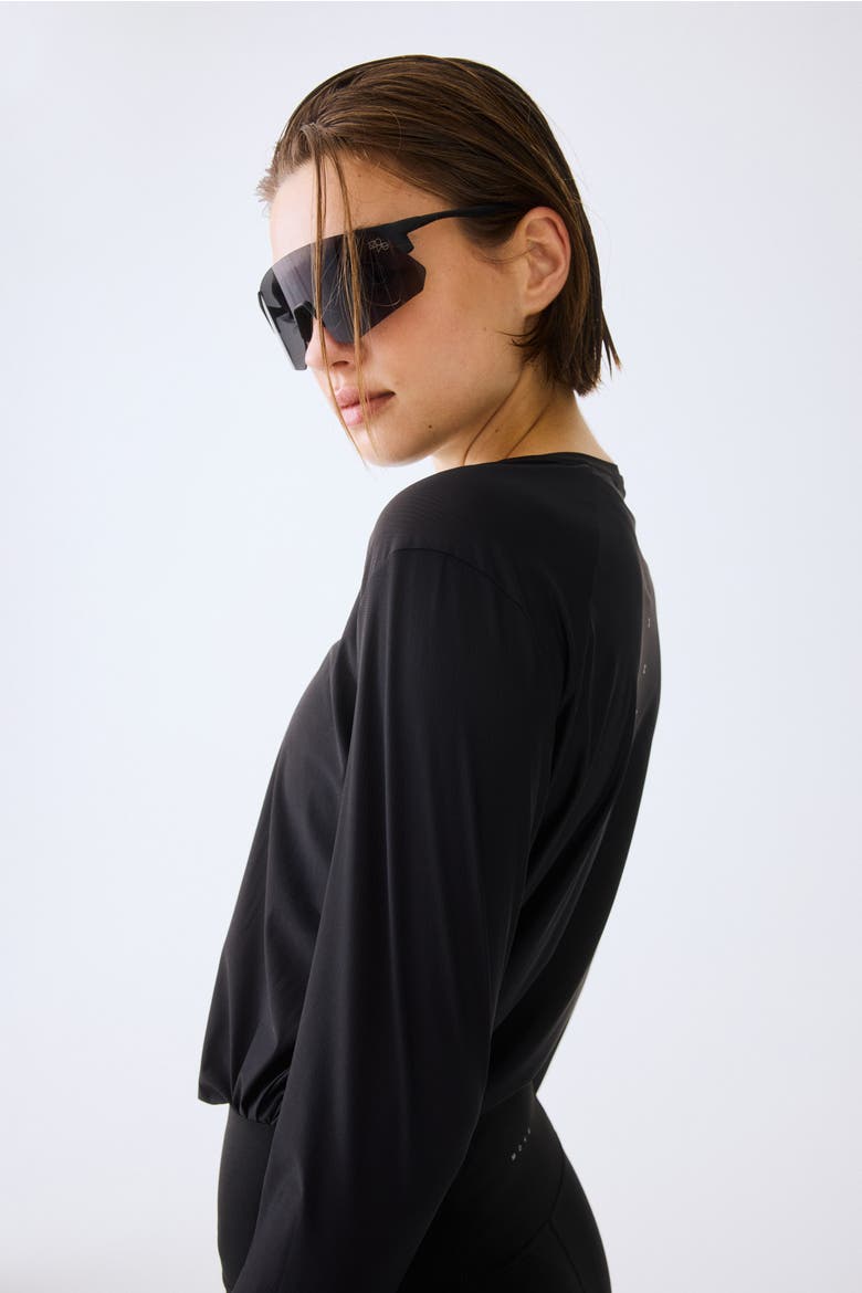 Sports Top With Drymove, Alternate, color, Black