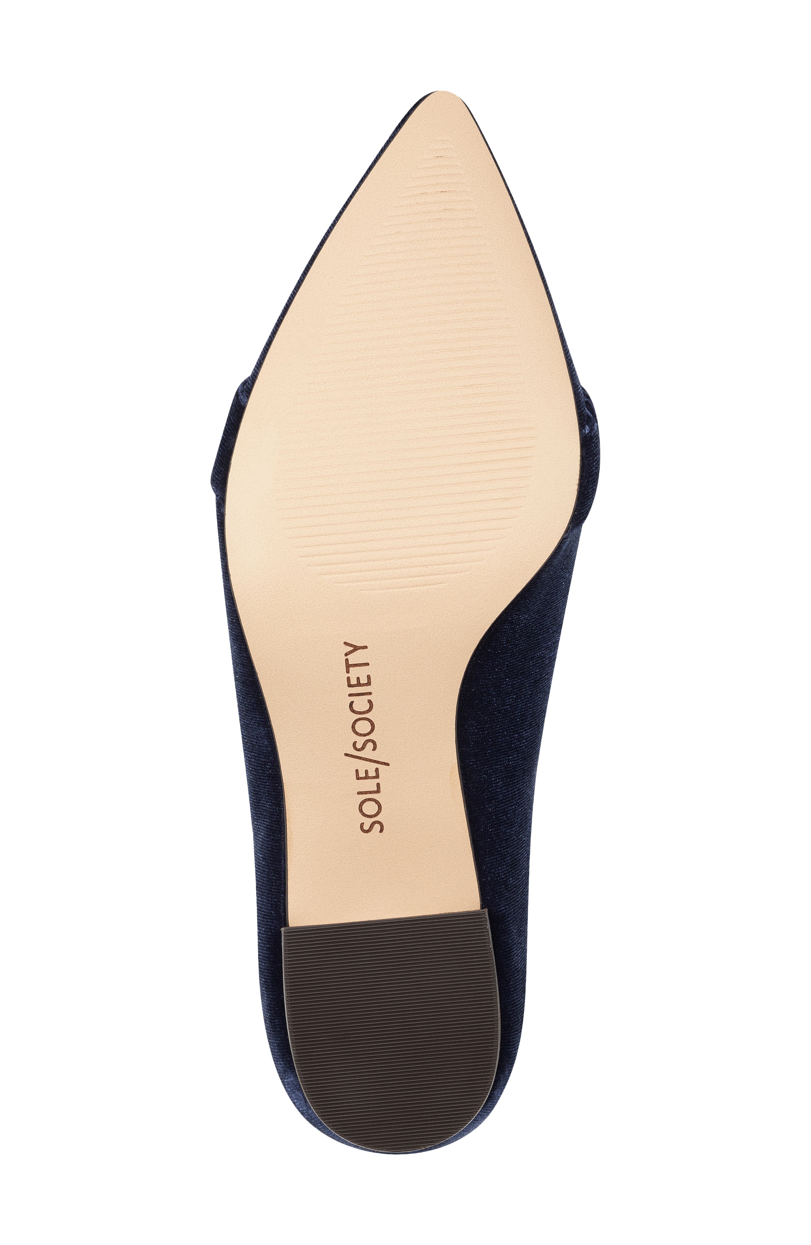 Karoleena Block Heel Pump, Alternate, color, OXFORD BLUE VELVET