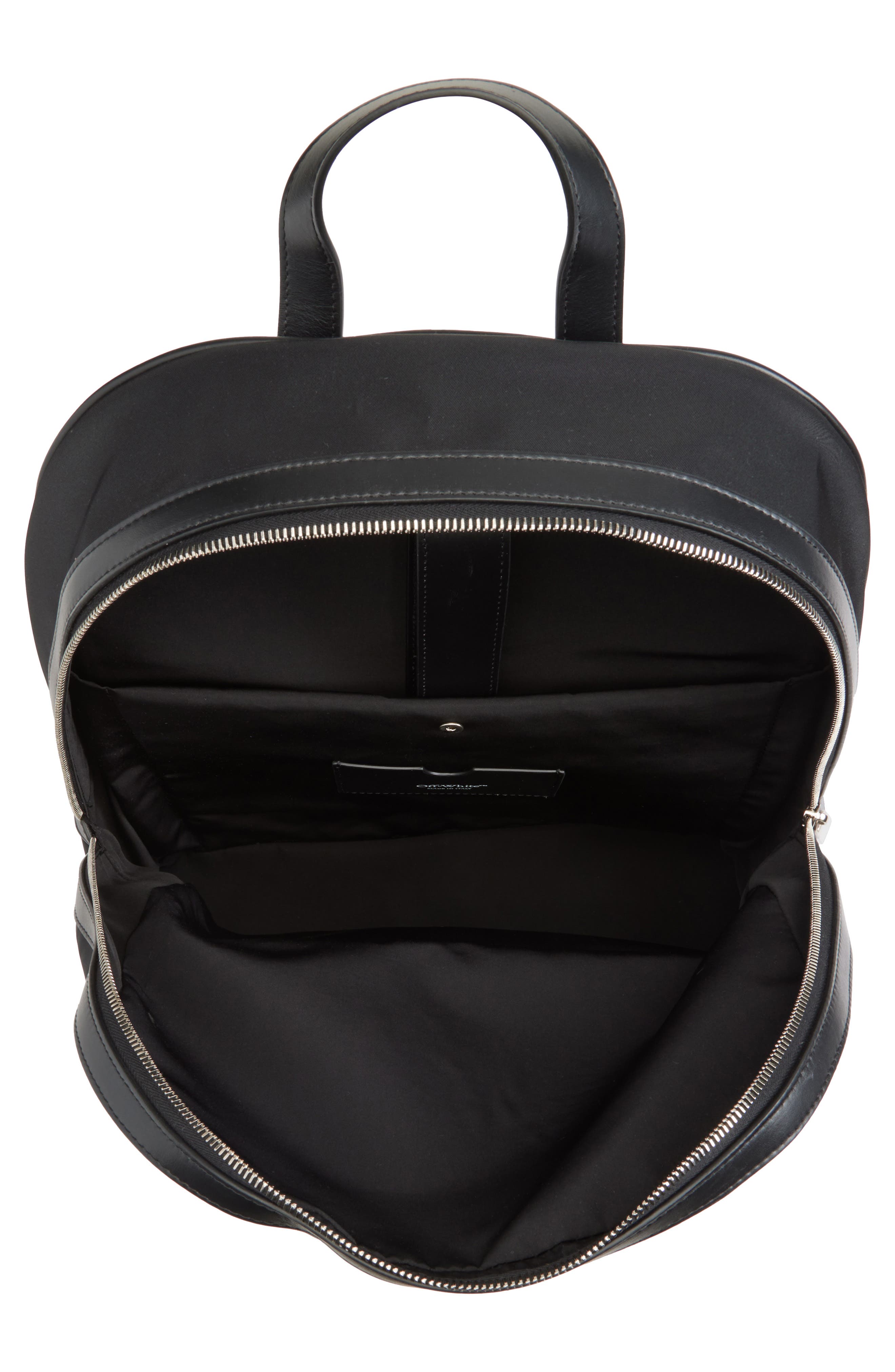 Off-White Core Round Nylon Backpack, Alternate, color, 
