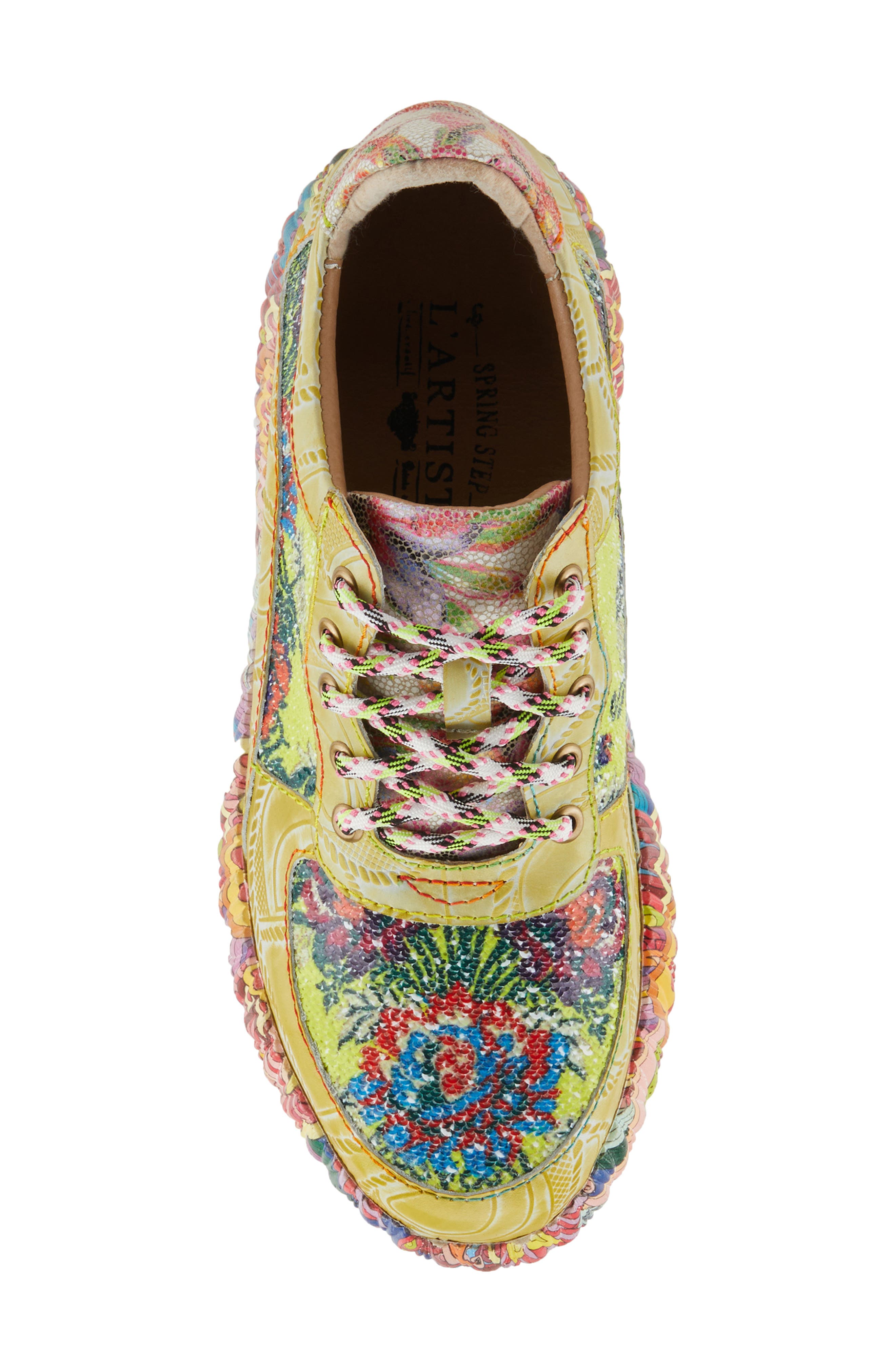 L'Artiste by Spring Step Caffey Platform Sneaker, Alternate, color, 