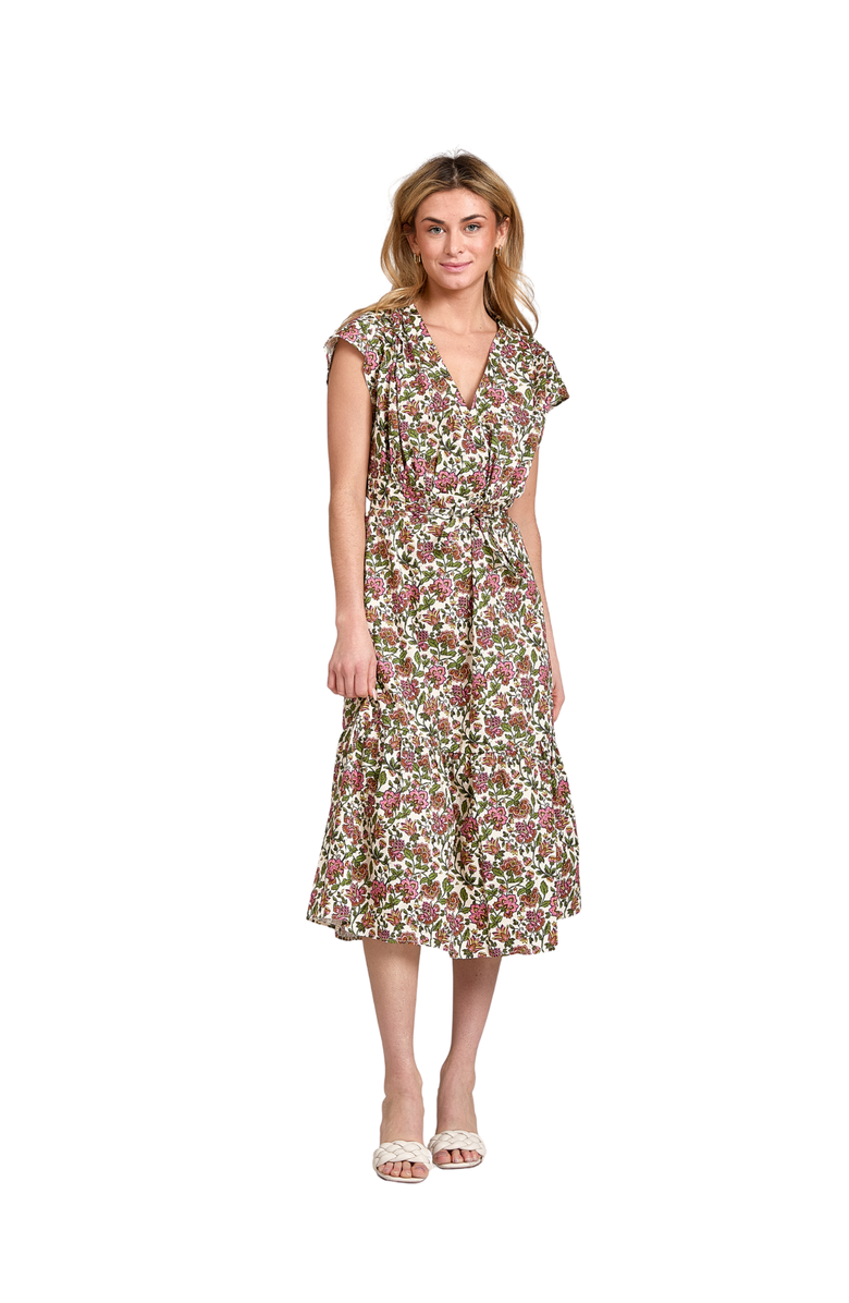 Taylor Tillman Poppy Dress, Alternate, color, Wildberry Garden