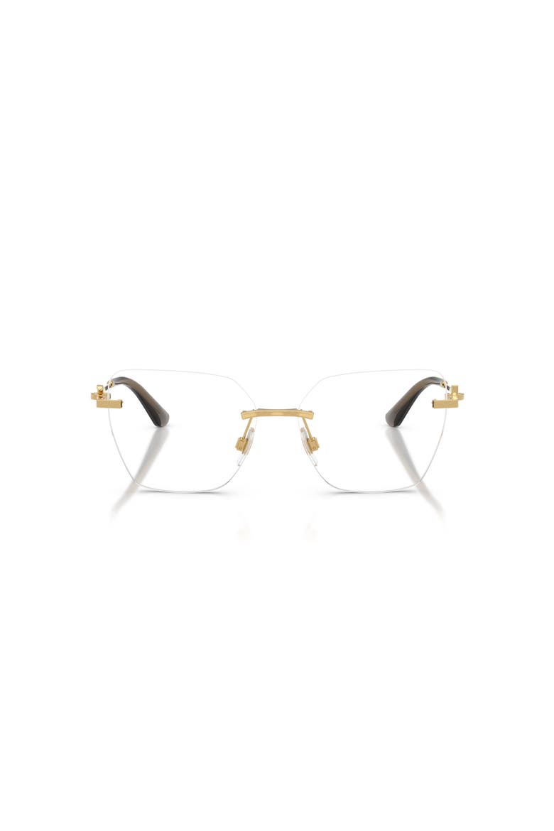 56mm Cat Eye optical glasses, Alternate, color, Gold