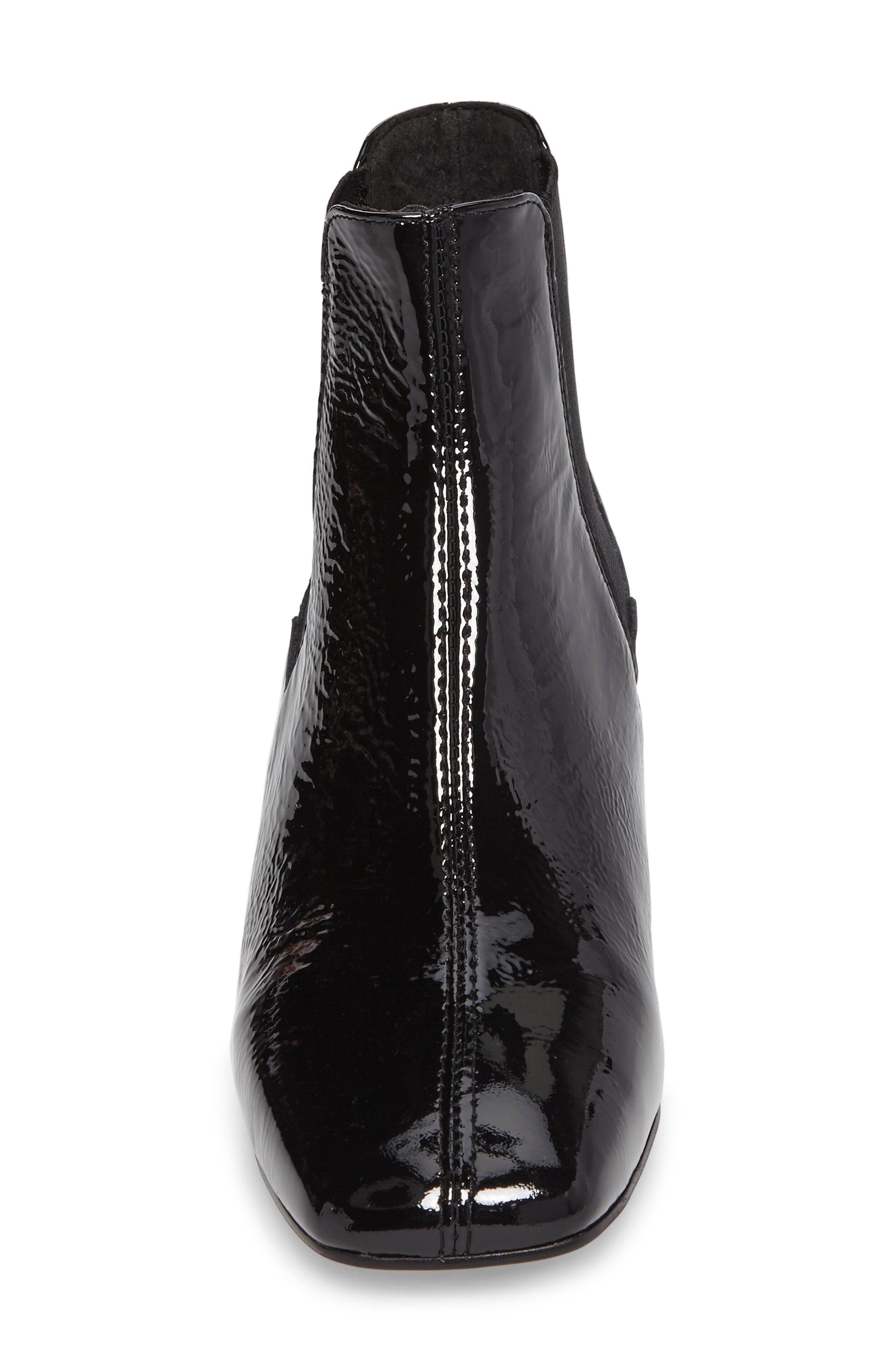 Topshop Manuel Architectural Heel Bootie, Alternate, color, 