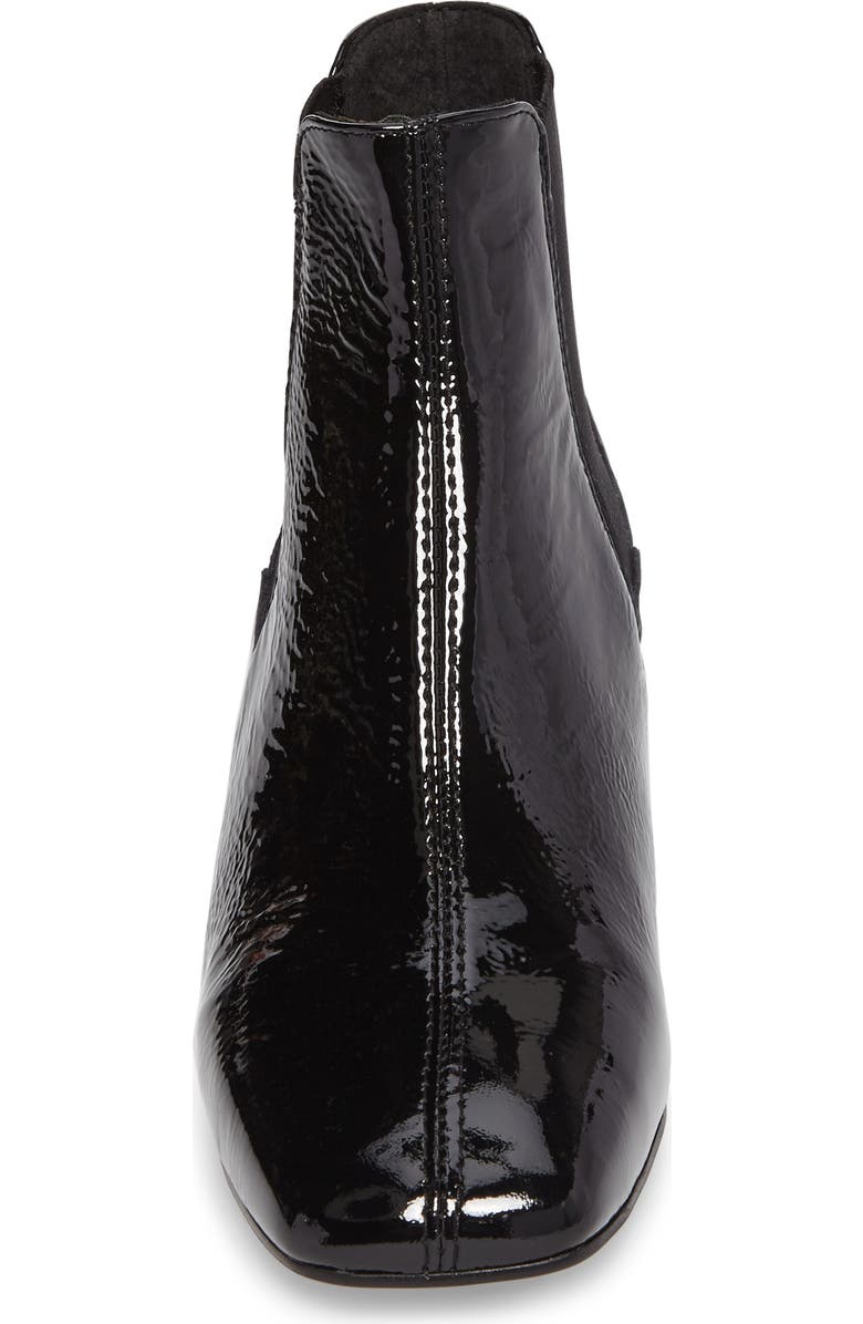 Topshop Manuel Architectural Heel Bootie, Alternate, color,