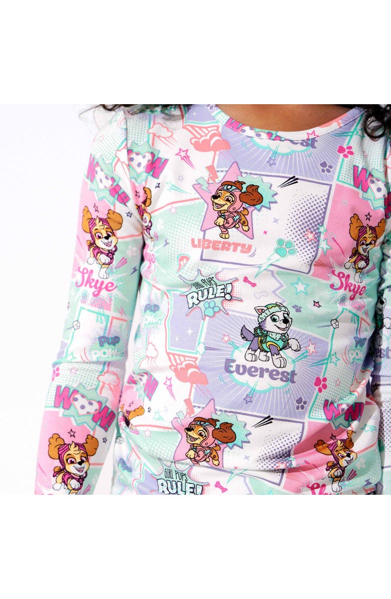 Bellabu Bear Kids' PAW Patrol Girl Pup Set of 2 Piece Pajamas, Alternate, color, Paw Patrol Girl Pup