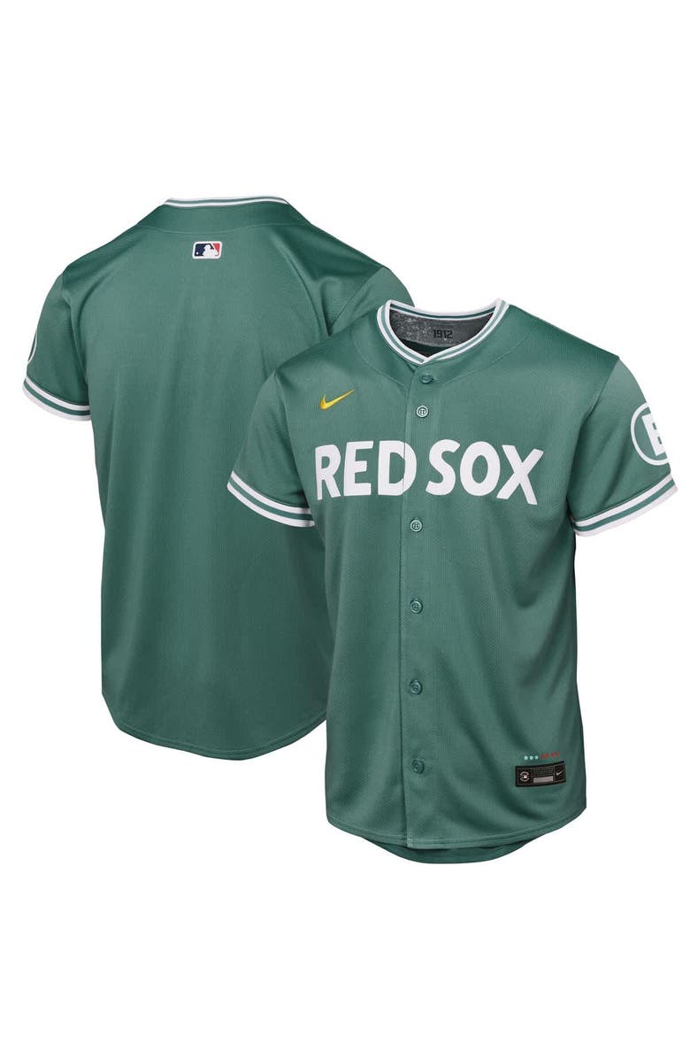 Nike Youth Nike  Green Boston Red Sox 2025 City Connect Limited Jersey, Main, color, Green