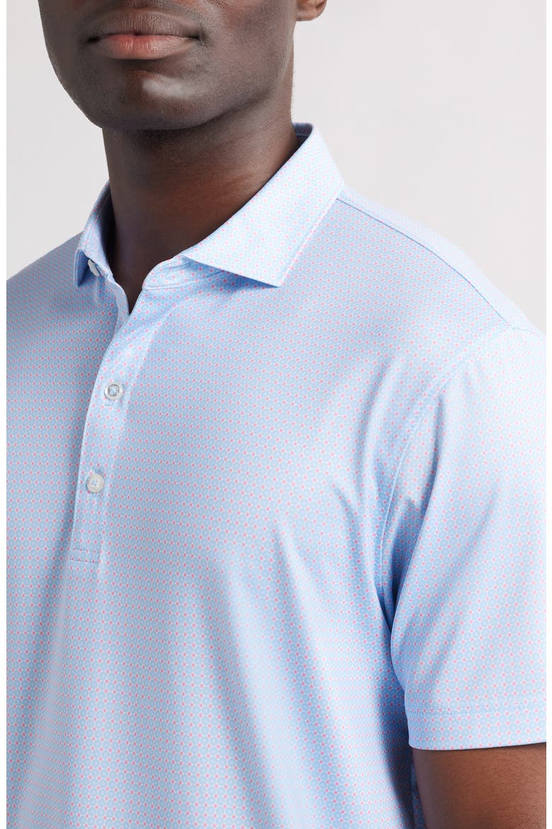 Julio Geo Print PREP-FORMANCE Golf Polo, Alternate, color, MALIBLU