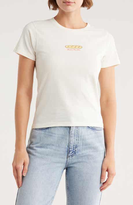 Hi Res Bonjour Baguette Graphic T-Shirt