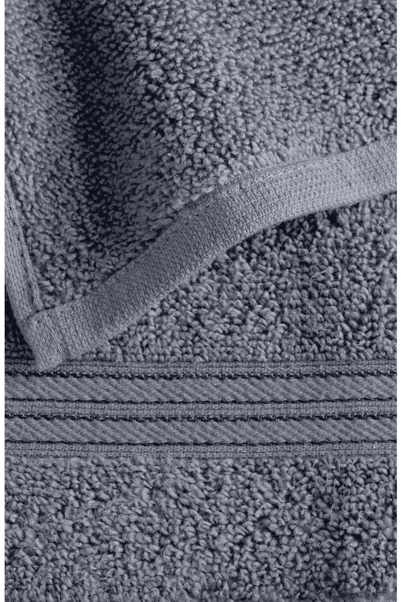 Quick-Dry Cotton 6-Piece Towel Set, Alternate, color, CHAMBRAY BLUE