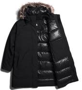 The North Face Arctic Waterproof 600-Fill-Power Down Parka with Faux Fur Trim