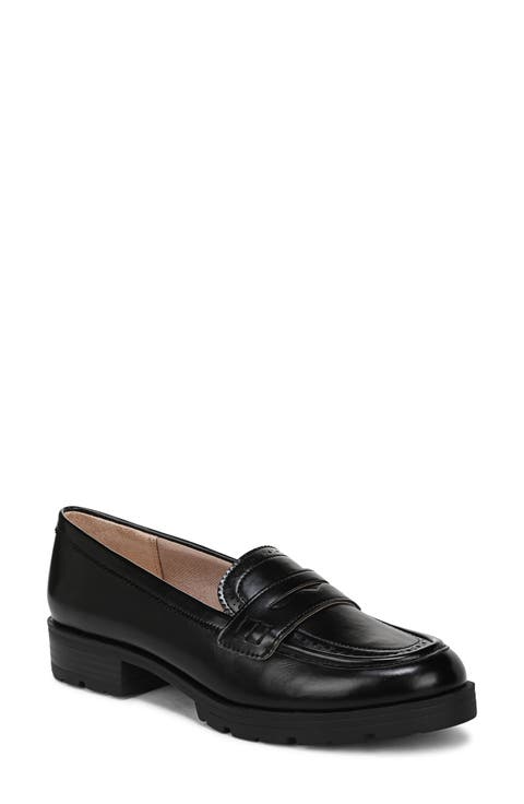 London 3 Platform Penny Loafer (Women)