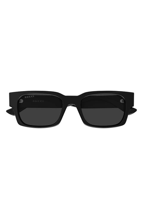 52mm Rectangular Sunglasses
