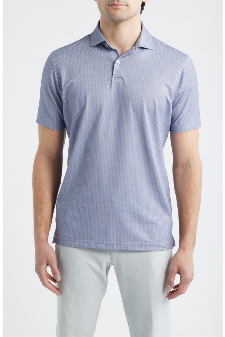 Crown Crafted Albatross Pima Cotton Blend Polo, Main, color, NAVY