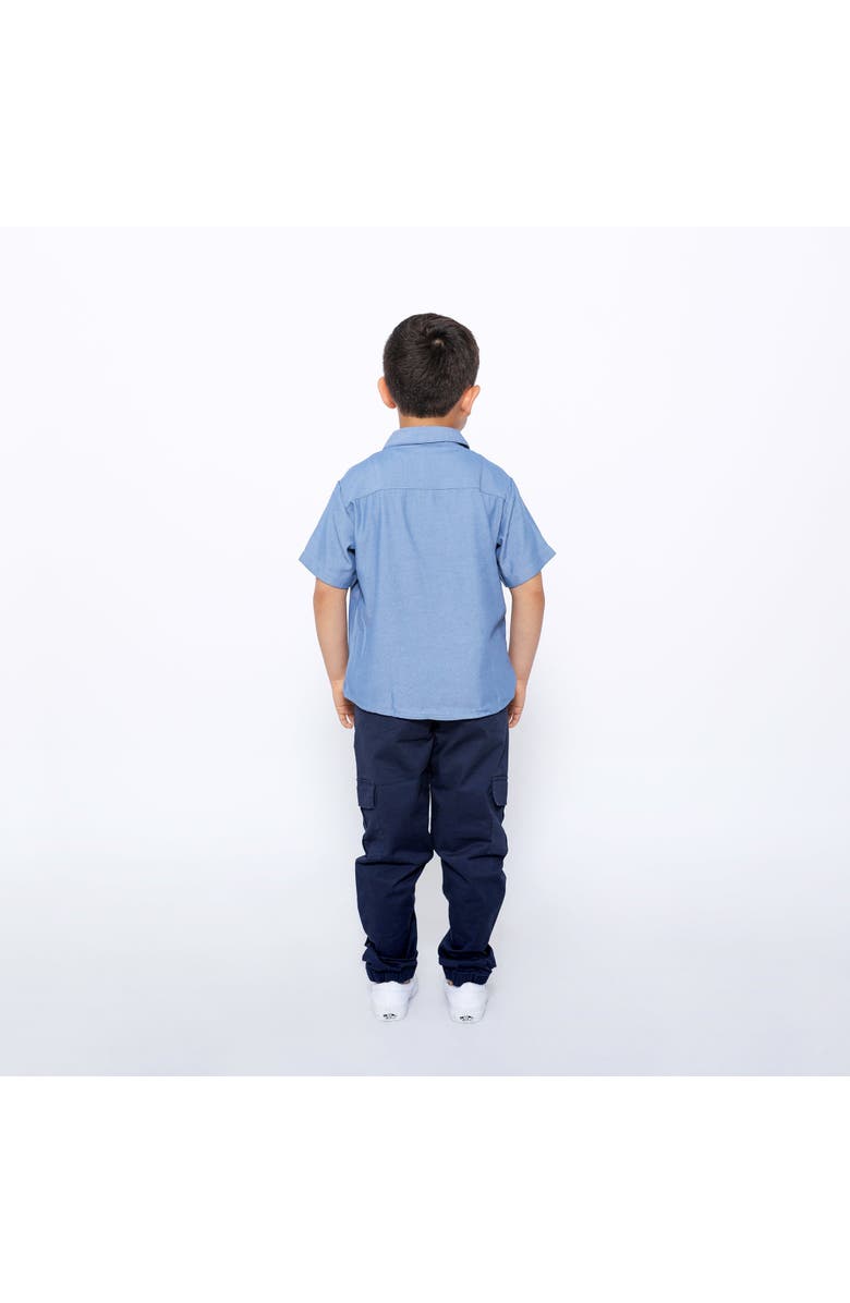 Mixed Up Clothing Boys Relaxed Fit Drawstring Cargo Jogger Pants Kids, Alternate, color, Blue