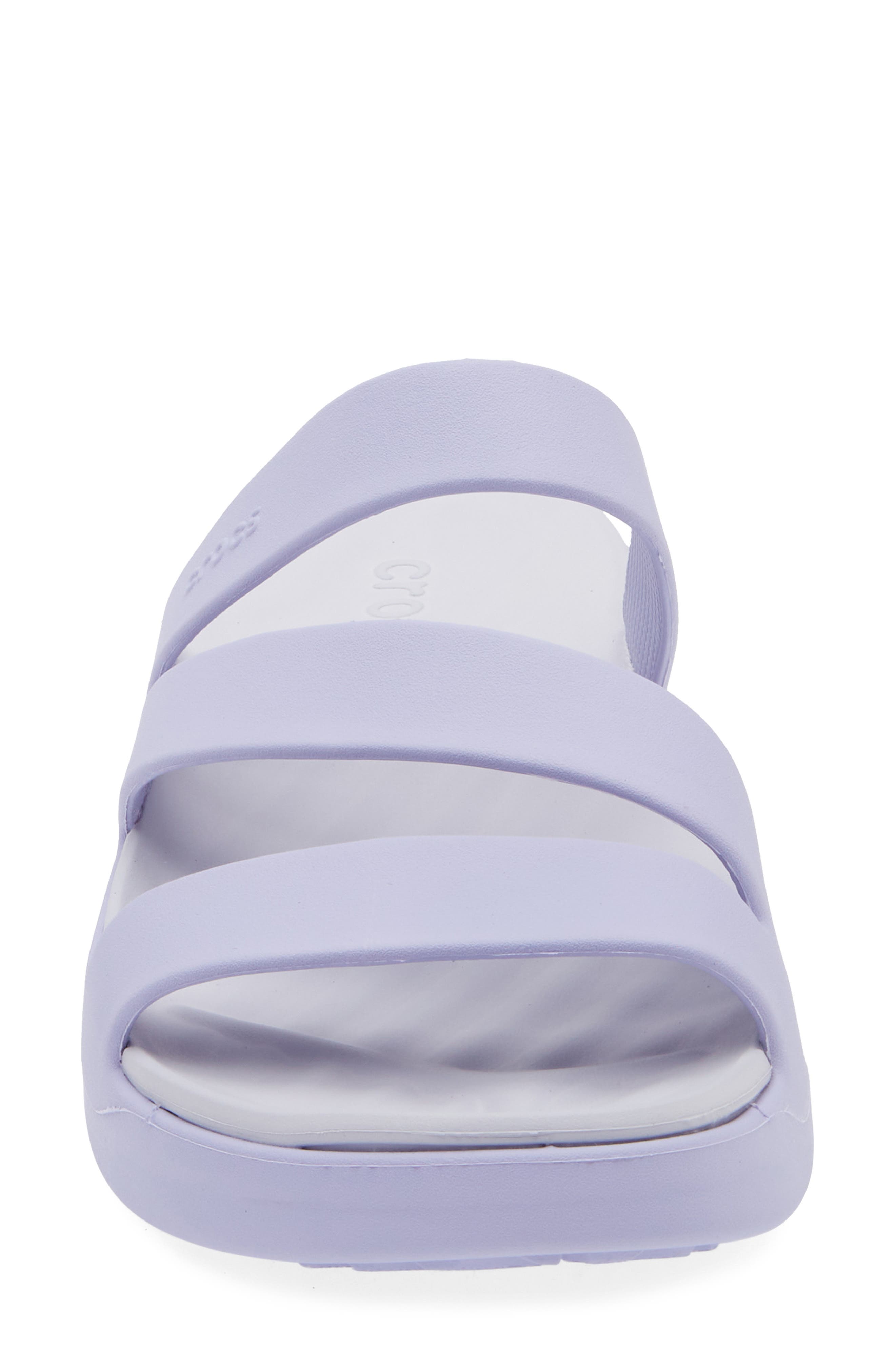 CROCS Getaway Waterproof Strappy Slide Sandal, Alternate, color, Mystic Purple