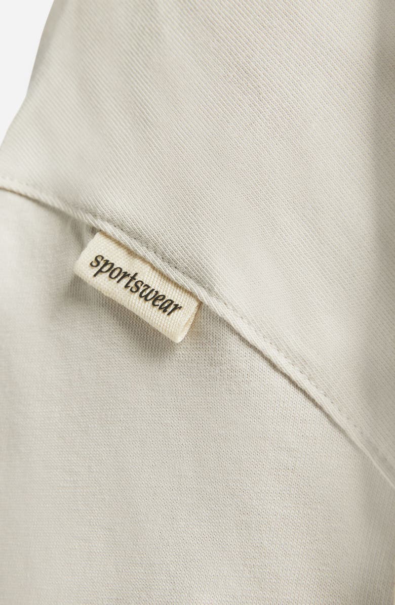 Nike Sportswear Cotton Oversize Slit Top, Alternate, color, 