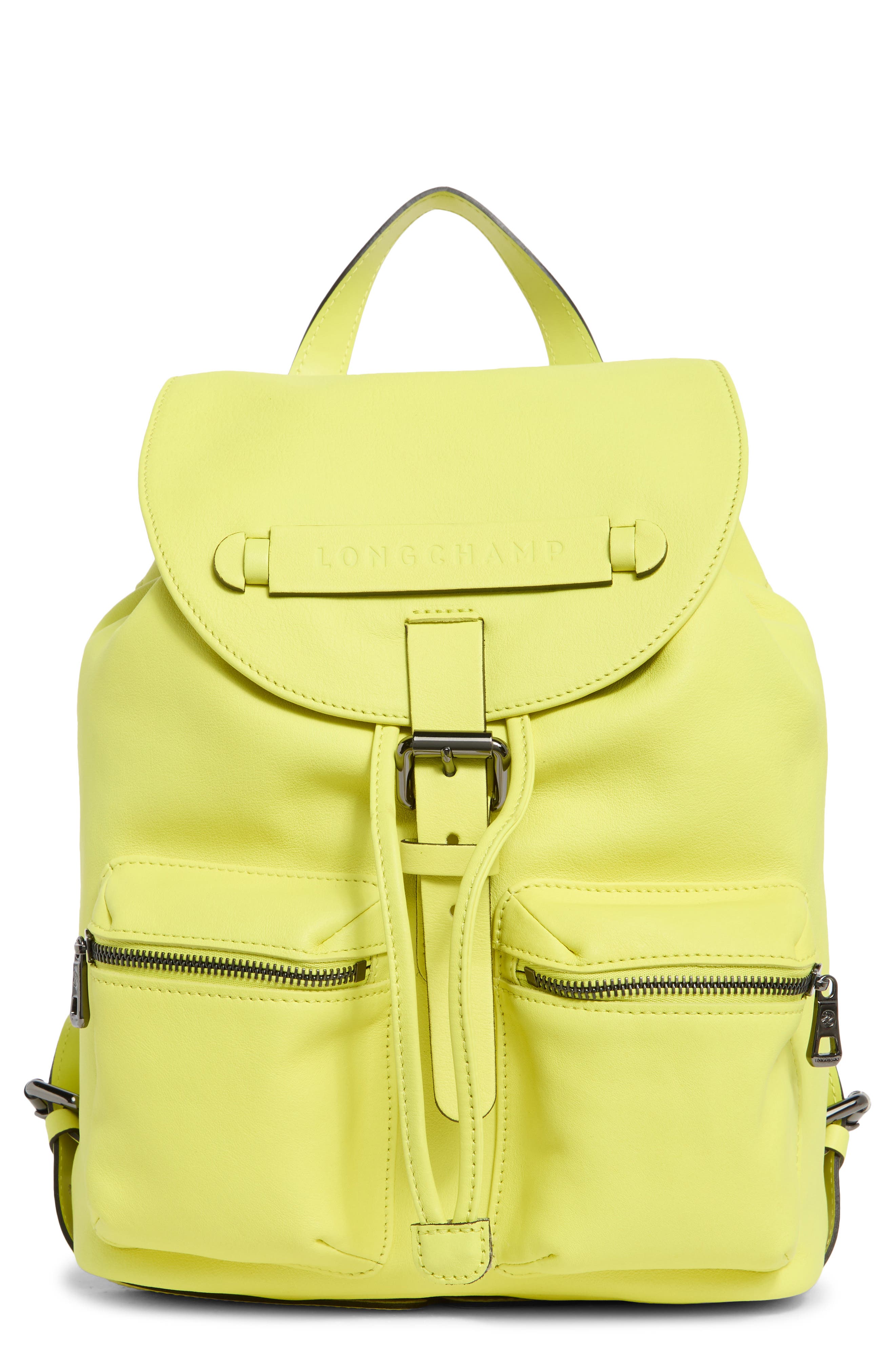 Longchamp LC3D Small Leather Backpack