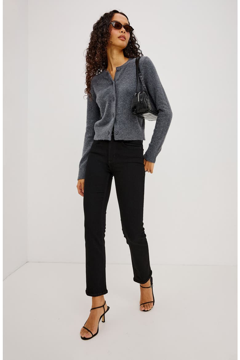 Bixby Straight Leg Jeans, Alternate, color, BLACKOUT