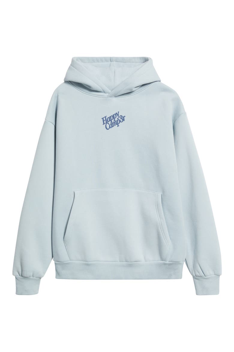 Puff Series Core Logo Cotton Blend Hoodie, Alternate, color, SNOWFLAKE BLUE