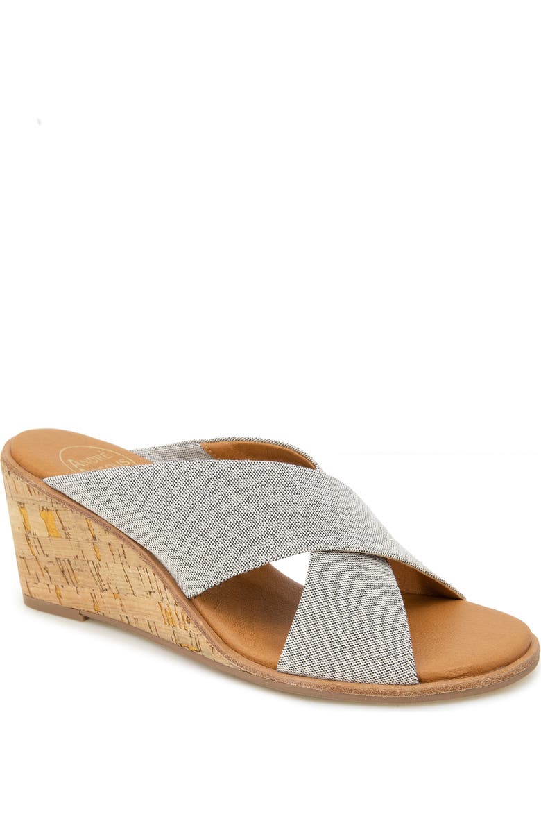 André Assous Bryana Wedge Sandal, Main, color,