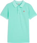 Scotch & Soda Kids' Logo Embroidered Piqué Polo