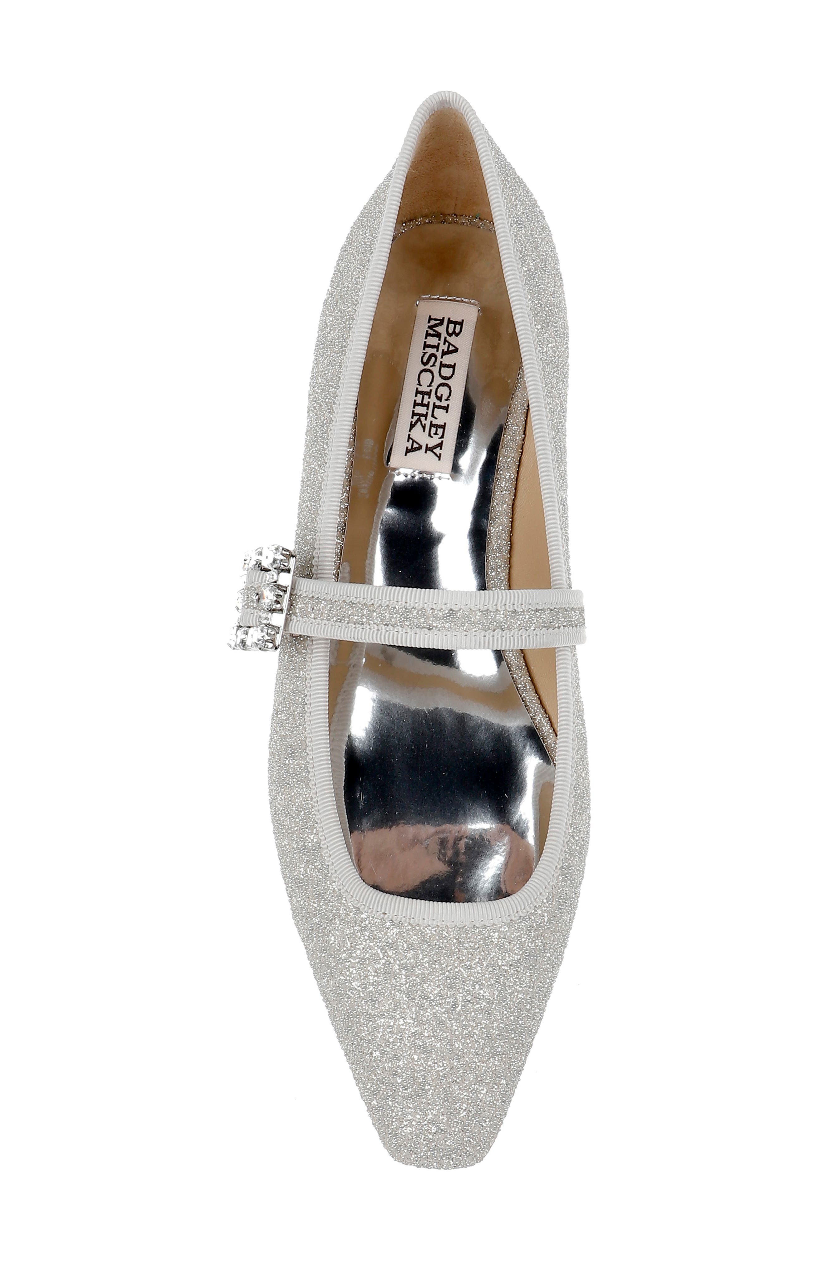 Brystol Mary Jane Flat, Alternate, color, SILVER/FAB