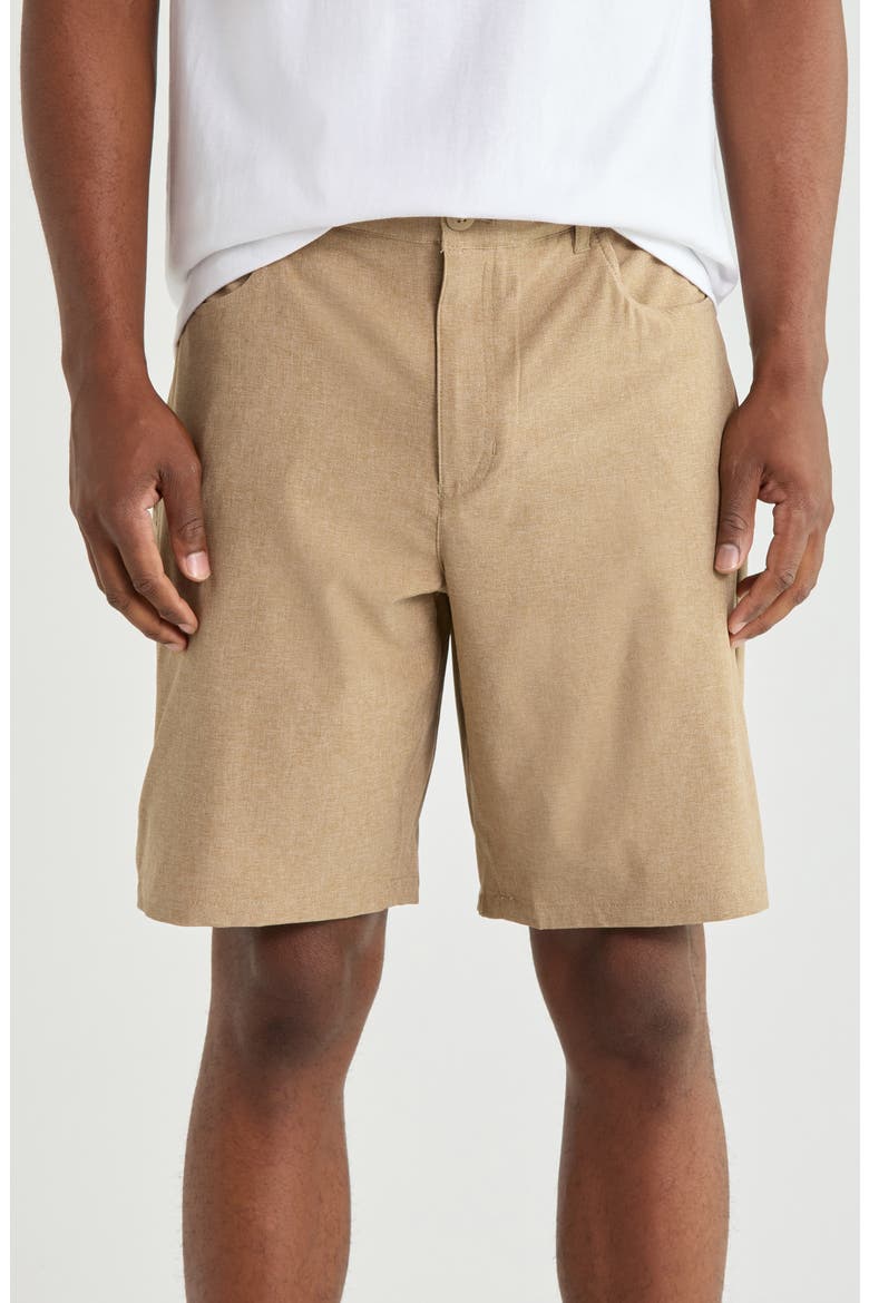 Barnacle Amphibian 5-Pocket Shorts, Main, color, ELMWOOD