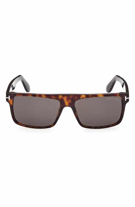 TOM FORD 58mm Rectangle Sunglasses
