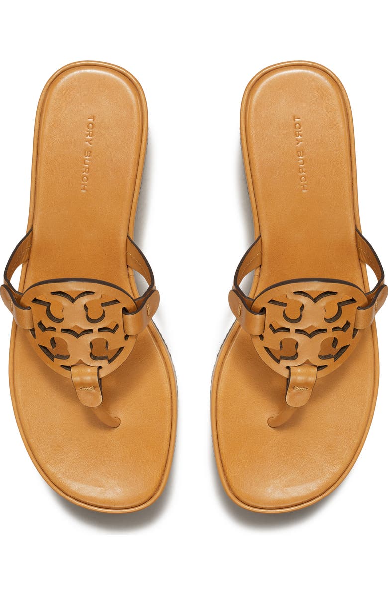 Tory Burch Miller Platform Wedge Thong Sandal, Alternate, color,