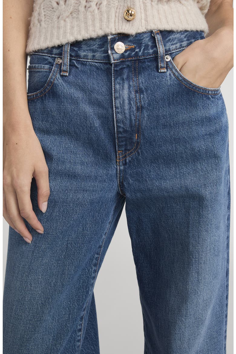 The Stroll High Waist Wide Leg Jeans, Alternate, color, PARTRIDGE