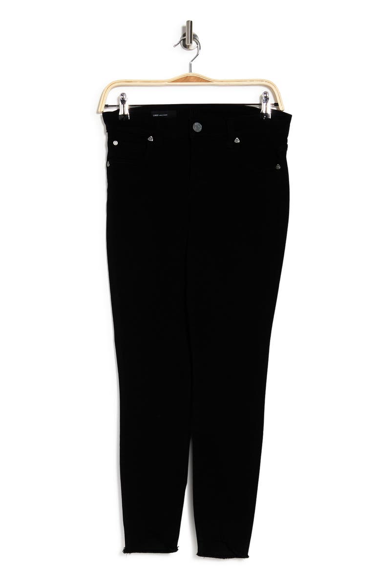KUT from the Kloth Carlo Skinny Ankle Jeans, Alternate, color, Black