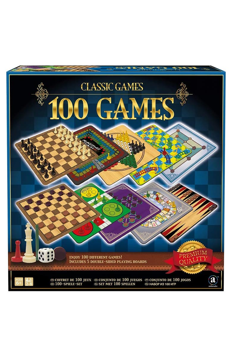 Merchant Ambassador 100 Games Classic Collection, Main, color, Multicolored