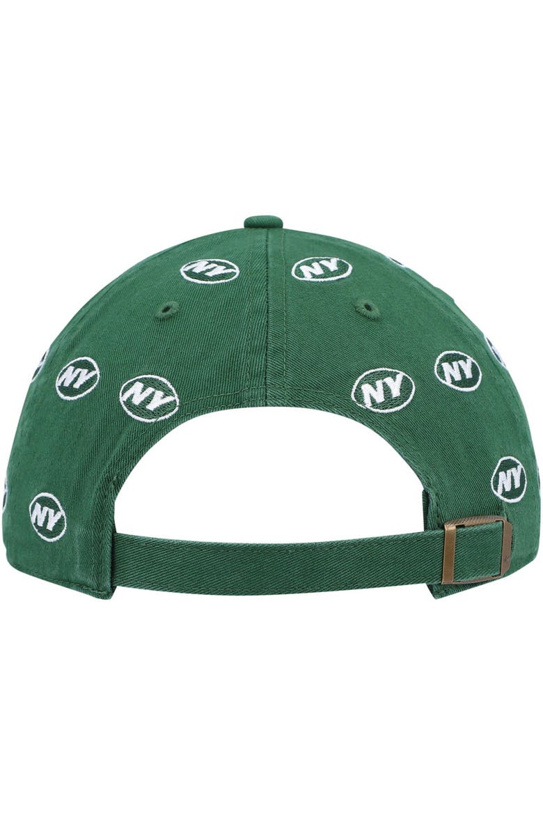 Women's '47 Green New York Jets Confetti Clean Up Adjustable Hat, Alternate, color, Green