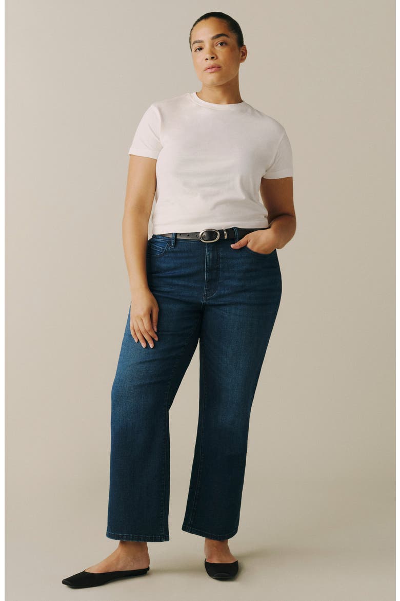 Vancouver Mid Rise Straight Leg Jeans, Alternate, color, RIVER RUN
