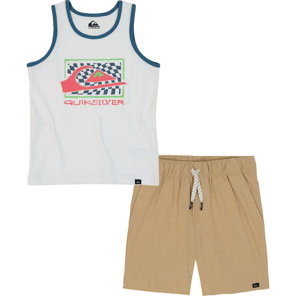 QUIKSILVER QUIKSILVER KIDS' TANK & SHORTS SET