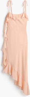 H&M Flounced Tie-strap Dress