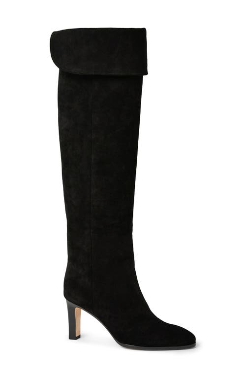 Paige Chiara Over The Knee Boot In Animal Print