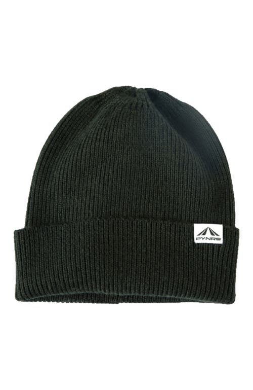 PYNRS Performance Streetwear Burrell Beanie Hat in Deep Olive  product