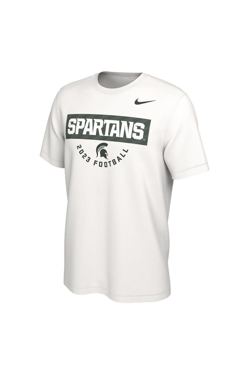 Nike Men's Nike White Michigan State Spartans 2023 Fan T-Shirt, Alternate, color, White