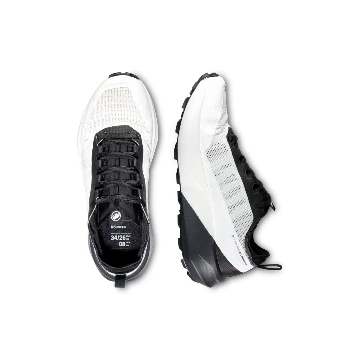 Mammut Aenergy Trail All Mountain Low Running Shoe - Women's, Alternate, color, White/Black