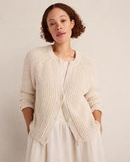 Haven Well Within Cotton Tape Yarn V-Neck Cardigan