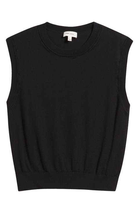 Pullover Cotton Sweater Vest