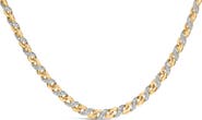 Haus of Brilliance 10K Yellow Gold 1 cttw Diamond Riviera Statement Pendant Necklace