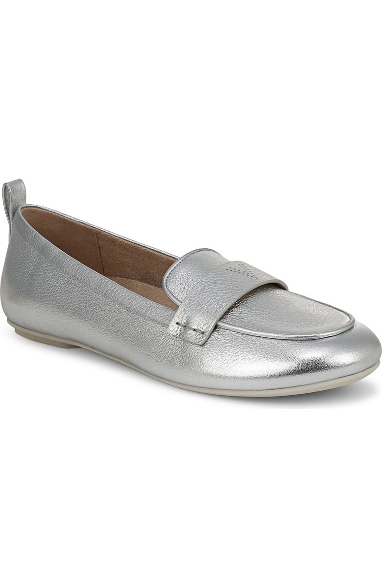 Vionic Tessa Flat, Main, color, Silver