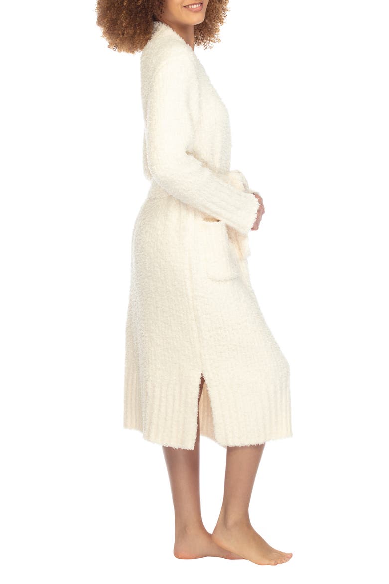 Morning Brew Chenille Robe, Alternate, color, IVORY